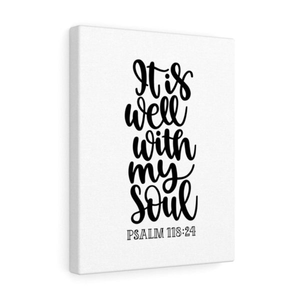 Scripture Canvas My Soul Psalm 118:24 Christian Bible Verse Meaningful Framed Prints, Canvas Paintings - Image 4