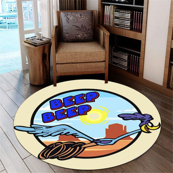 Rat Rod Hot Rod Round Mat Round Floor Mat Room Rugs Carpet Outdoor Rug Washable Rugs - Image 2