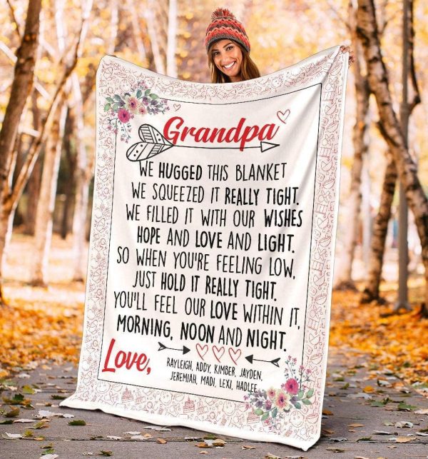 Mothers Day Blanket For Grandma Personalized Blanket Gift For Grandma - Image 2