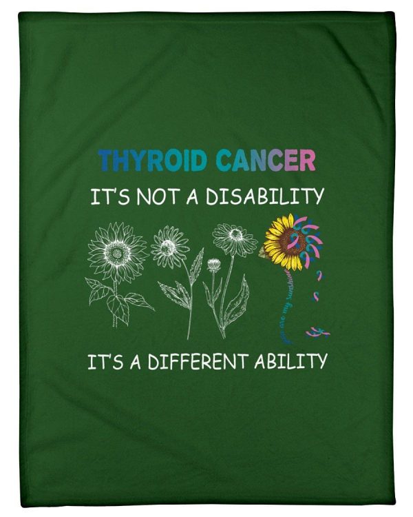 Thyroid Cancer It's Not A Disability It's A Different Ability - Awaren - Image 2