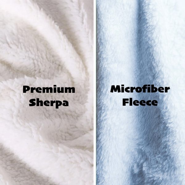 Awesome Gift For Daughter Love And Protect Fleece Blanket Sherpa Blank - Image 3