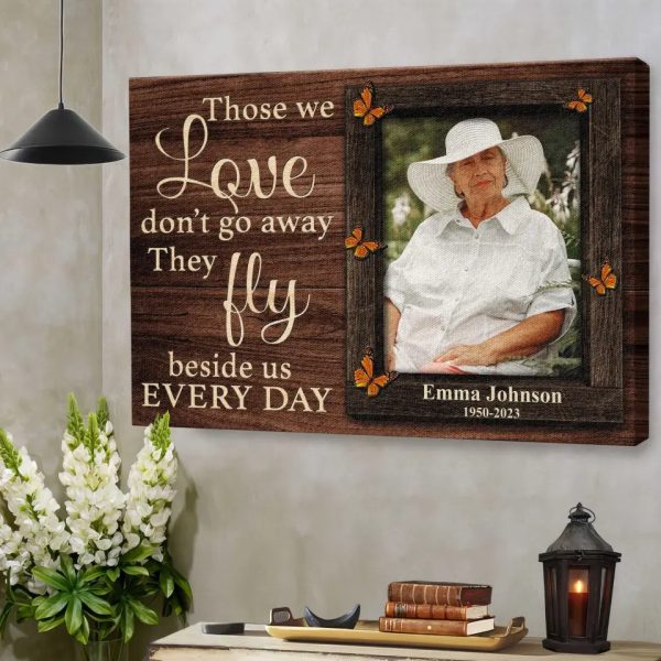 Personalized Sympathy Gifts Memory Photo Gifts Remembrance Gifts DemCanvas - Image 2