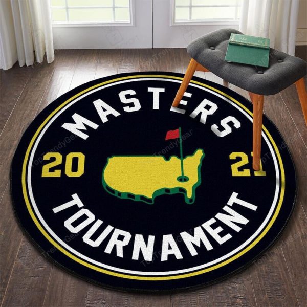 Golf Round Mat Round Floor Mat Room Rugs Carpet Outdoor Rug Washable Rugs - Image 2