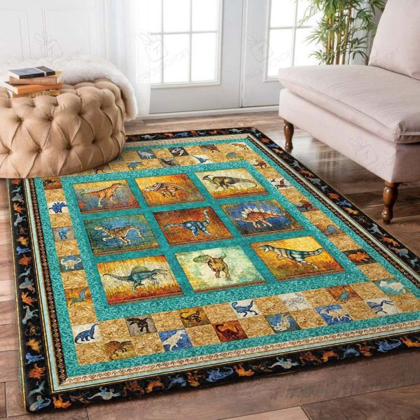 Dinosaur Rectangle Rug Decor Area Rugs For Living Room Bedroom Kitchen Rugs Home Carpet Flooring Rs012148 Print